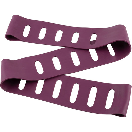 Fnvpt Eight-Slot Flat Latex Stretch Band 150 cm Plum - Product view